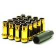 Muteki SR48 Lug Nuts - Gold Open Ended