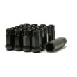 Muteki SR48 Lug Nuts - black (Open Ended) 12x1.25