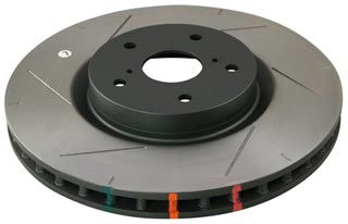 Диски DBA 4000 с насечками (перед)