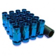 Muteki SR48 Lug Nuts - Blue Open Ended