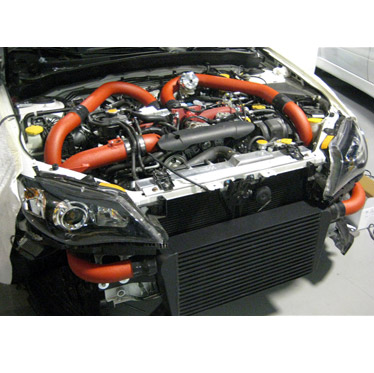 Фронтальный интеркулер AMR 02-07 WRX&04-07 STI