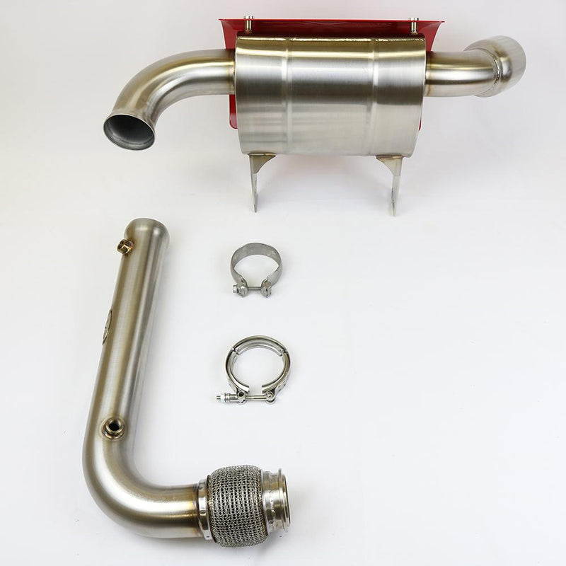 Can Am Maverick X3 Magnus 3" Turbo Full Back Exhaust System — 2