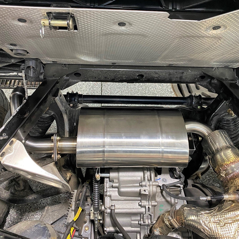 2020+ Can-Am Defender HD10 Magnum Slip-On Exhaust — 3