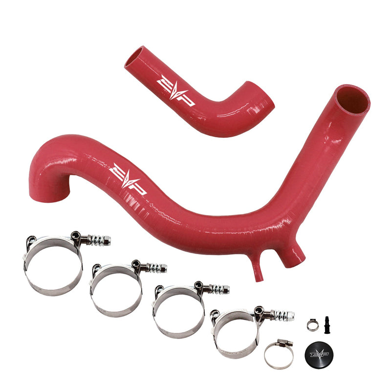 2020+ Can-Am Maverick X3 Silicone Charge Tubes with BOV Port — 3
