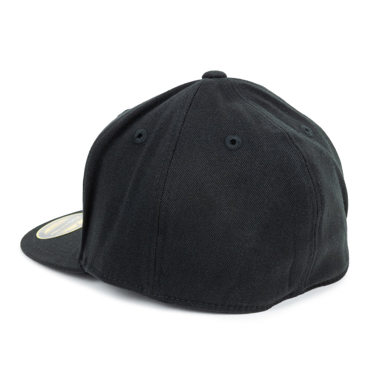 Badass Black Fitted Hat — 2