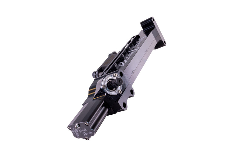 Can-Am Maverick X3 Billet Aluminum Steering Rack for OEM Power Steering by Shock Therapy — 4