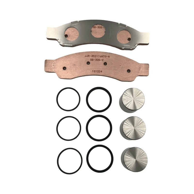 J.Juan Brake Caliper Upgrade Kit for Can-Am Maverick R — 2