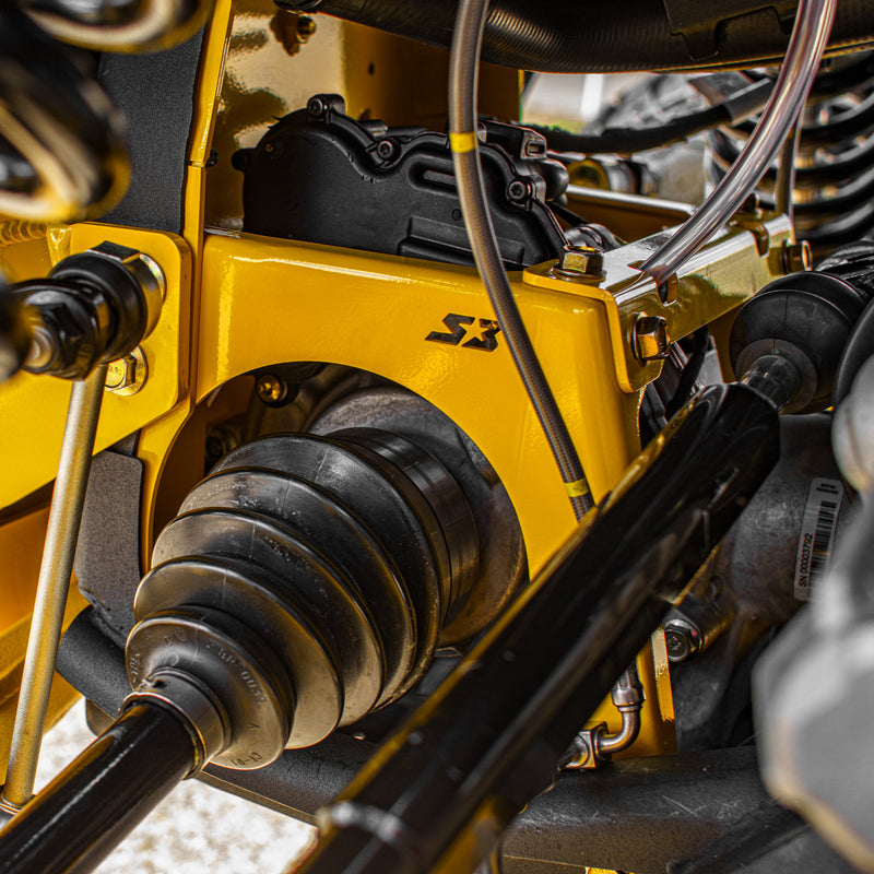Can-Am Maverick R Front Gusset kit by S3 Power Sports — 2