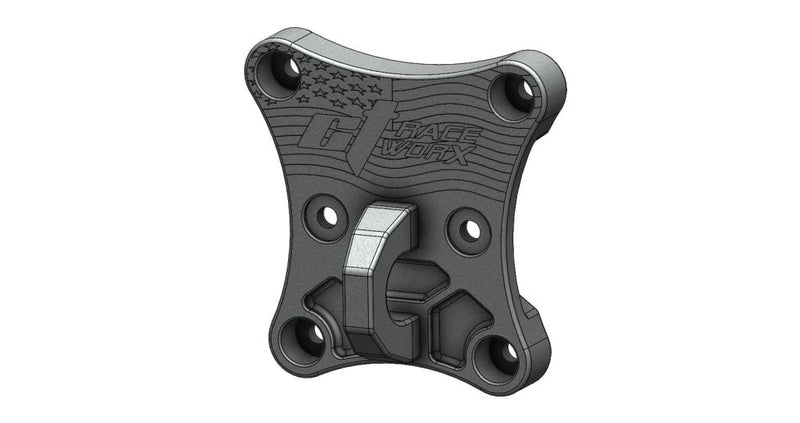 Can-Am Maverick X3 Bullet Proof Radius Rod Plate with Tow Ring by CT Race Worx — 2