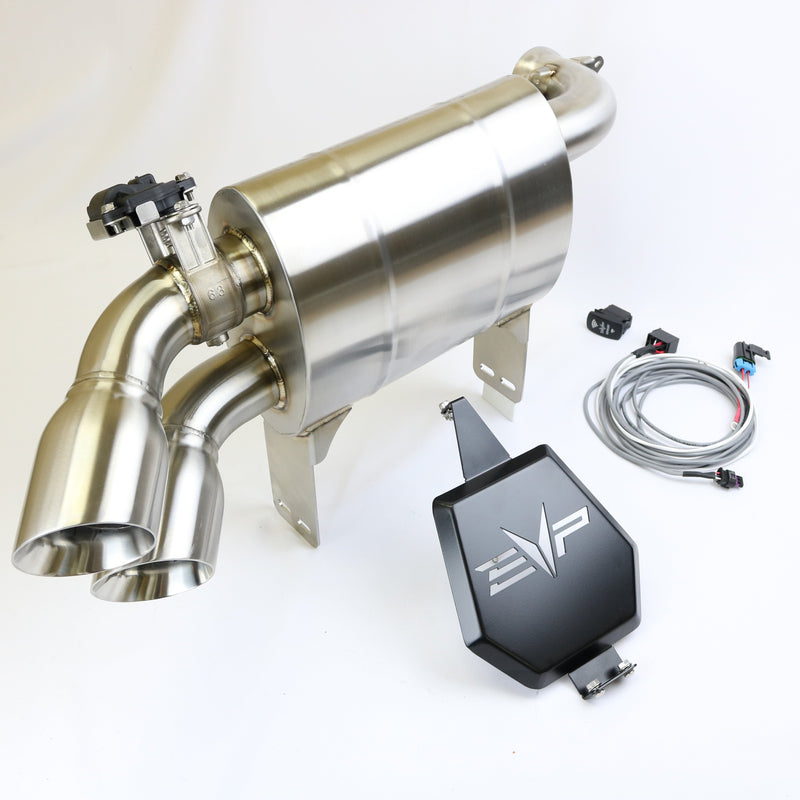 Can-Am Maverick X3 Captain's Choice Electric Cut Out Exhaust — 2