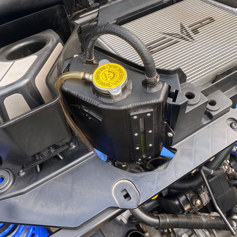 High-Volume Aluminum Coolant Reservoir Tank for Can-Am Maverick X3 — 3