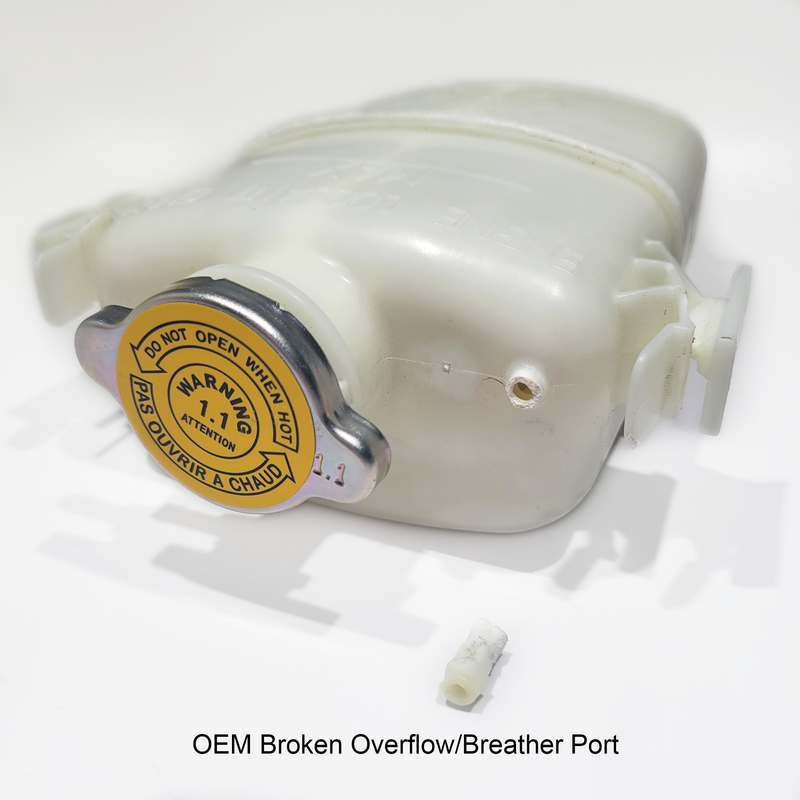 High-Volume Aluminum Coolant Reservoir Tank for Can-Am Maverick X3 — 4