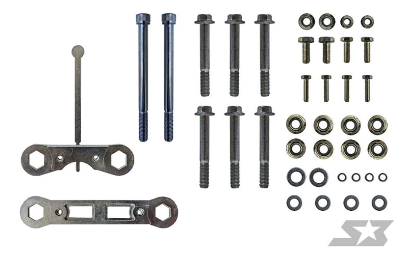 Can-Am Maverick X3 Front Gusset Kit by S3 Power Sports — 3