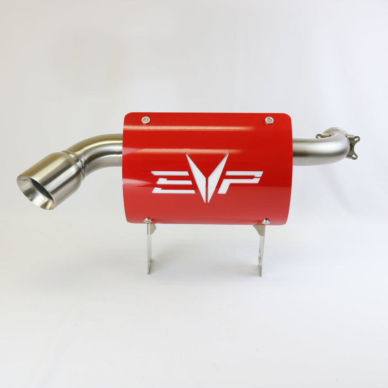 Can-Am Maverick X3 Magnum Side Exit Exhaust With Heat Shield (Delete Rear Valence) — 3