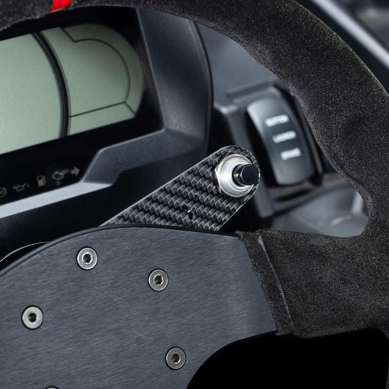 Can-Am Maverick X3 Steering Wheel Launch Button for EVP Launch Control & RLC/Anti-Lag — 2