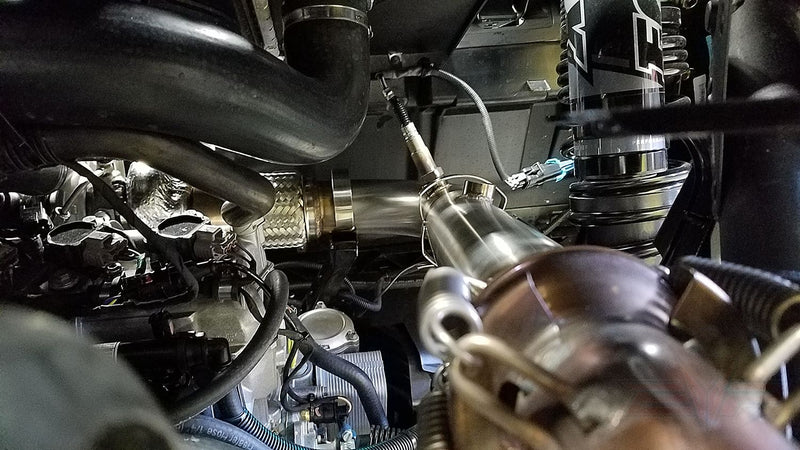 2017+ Can-Am Maverick X3 Turbo Race Bypass Pipe — 3