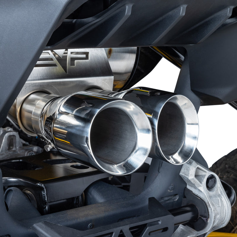 EVP Racing Dynamic Twin Exit Muffler for Can-Am Maverick R — 2