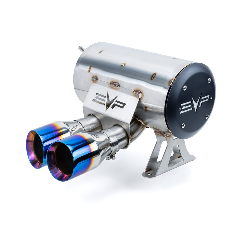 EVP Racing Dynamic Twin Exit Muffler for Can-Am Maverick R — 3