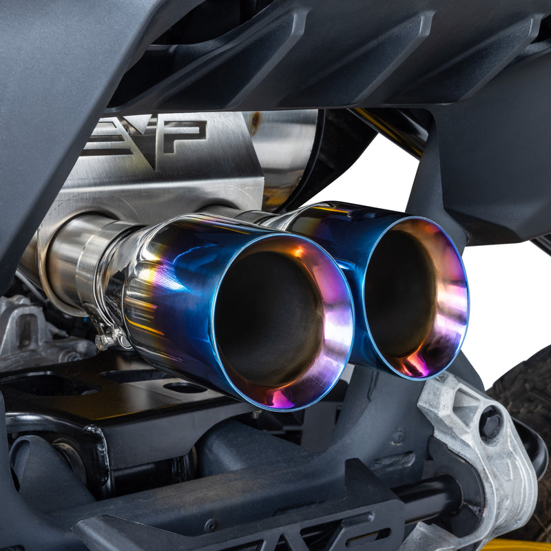 EVP Racing Dynamic Twin Exit Muffler for Can-Am Maverick R — 4