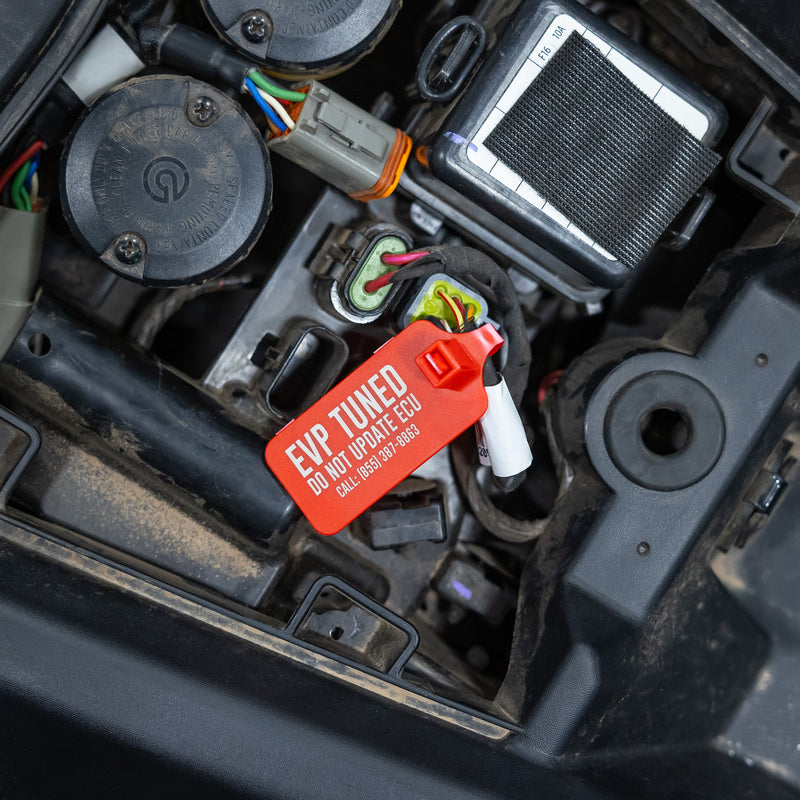 ECU Warning Zip Tie