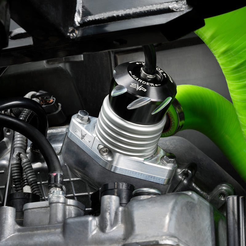 EVP Billet Boost Recirculating Valve (BRV) for Kawasaki Teryx H2 — 2