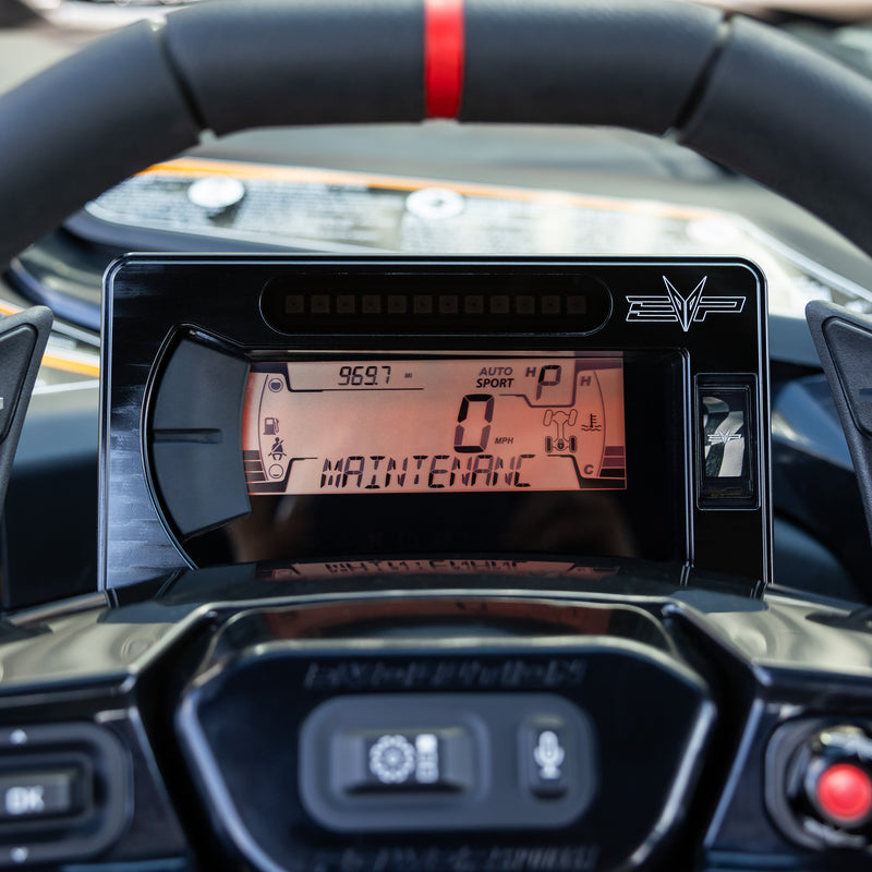 EVP Billet Shift Light Bezel for Can-Am Maverick R — 3