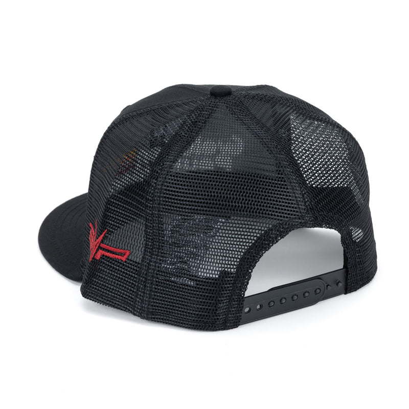 EVP Black Mesh Snapback Hats — 4