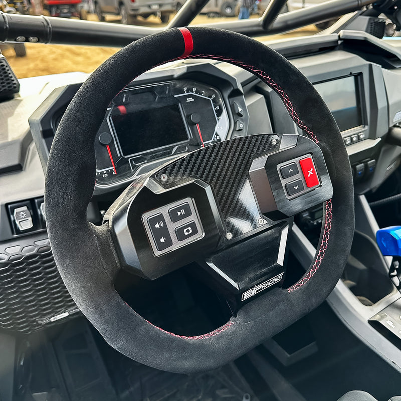 EVP.MOde Multifunction Steering Wheel & Quick-Release Hub Adapter Kit for Polaris RZR Ultimate Models — 2