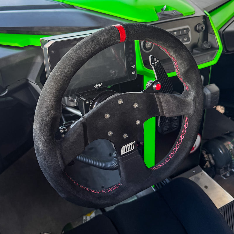 EVP.MOde Race Steering Wheel With PTT or Launch Control Buttons for Can-Am Maverick R — 2