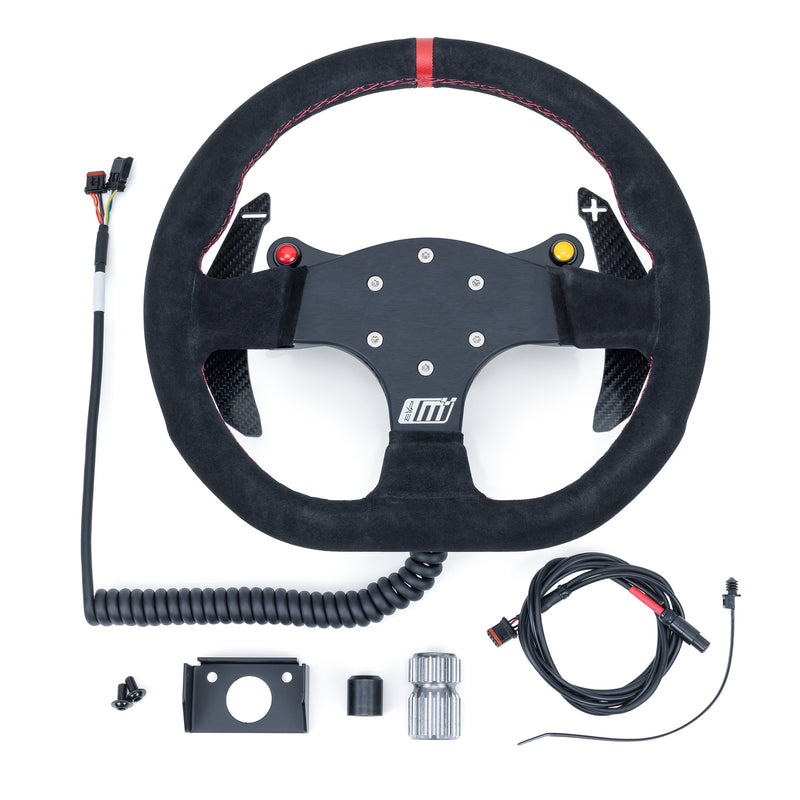 EVP.MOde Race Steering Wheel With PTT or Launch Control Buttons for Can-Am Maverick R — 3