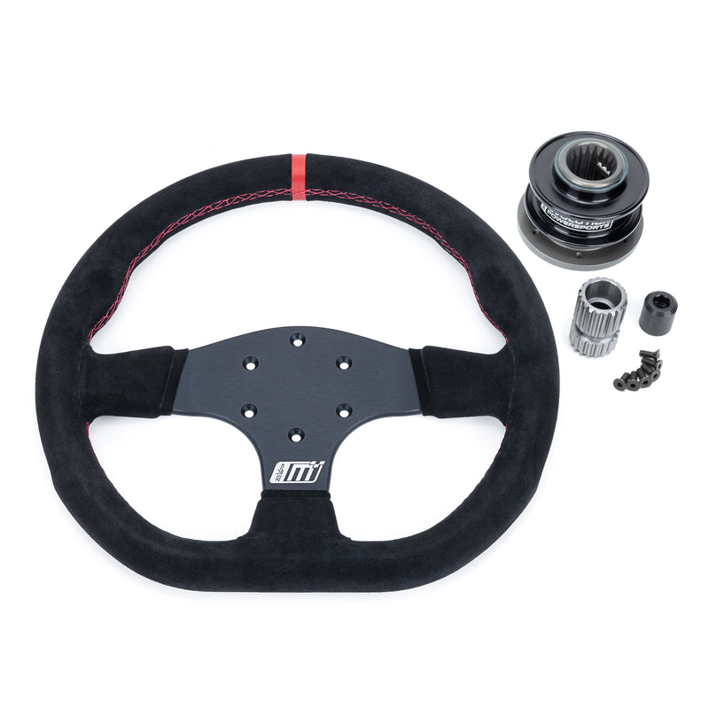 EVP.MOde Steering Wheel & Quick-Release Hub Adapter for Segway Villain & Super Villain