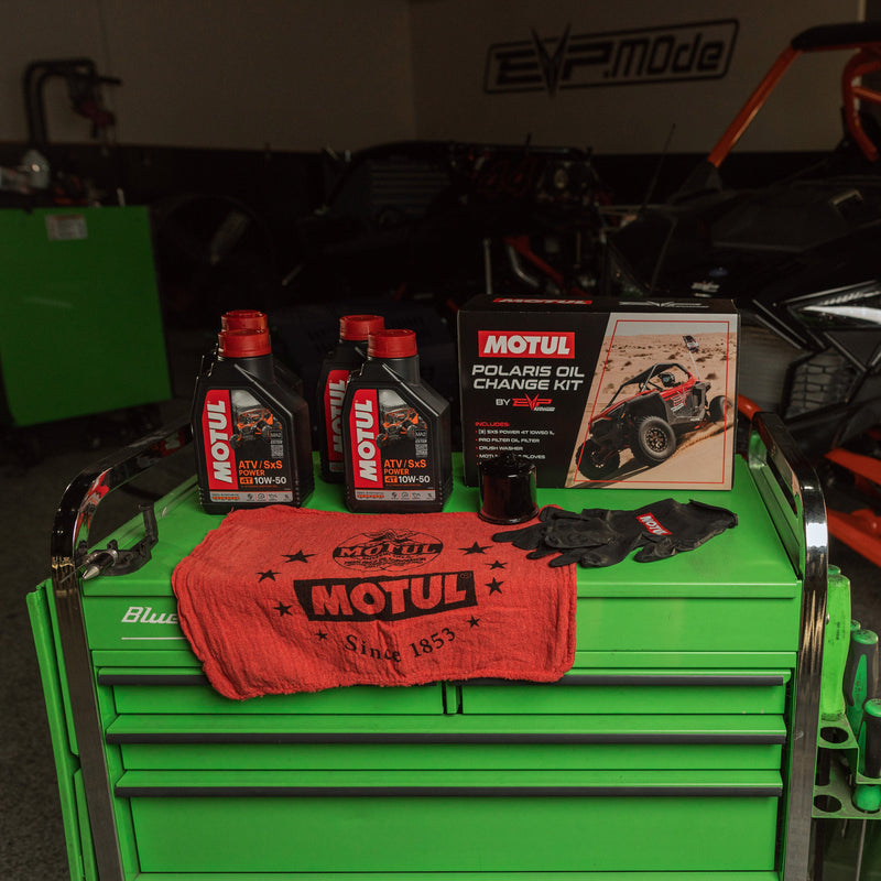 EVP Motul® Oil Change Kits, Polaris RZR Pro XP, XP Turbo/S & Ranger XP 1000 — 3