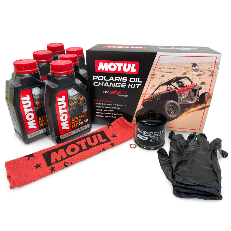 EVP Motul® Oil Change Kits, Polaris RZR Pro R — 2