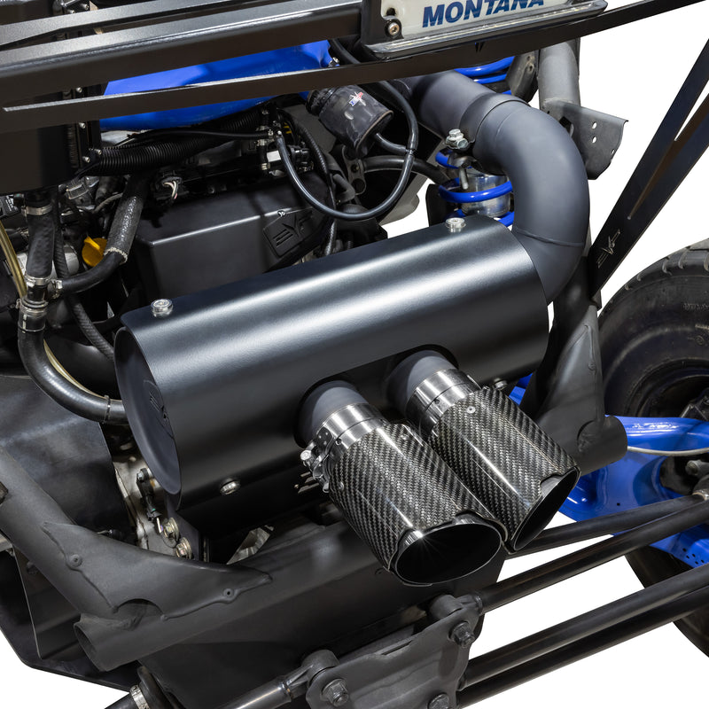 Magnus 3 Inch Twin Rear Exit Full Exhaust System for Can-Am Maverick X3 — 2