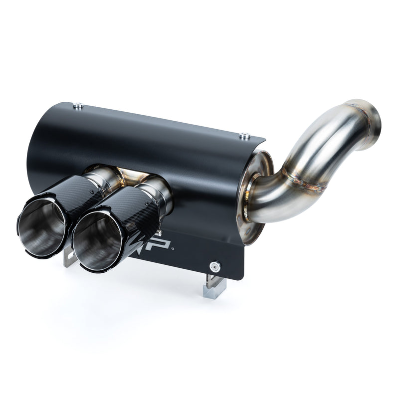Magnus 3 Inch Twin Rear Exit Full Exhaust System for Can-Am Maverick X3 — 4