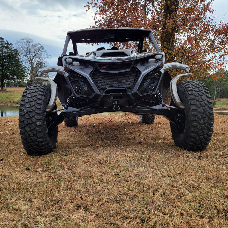 Can-Am Maverick R High Clearance Boxed Lower Control Arms by CA Tech — 2