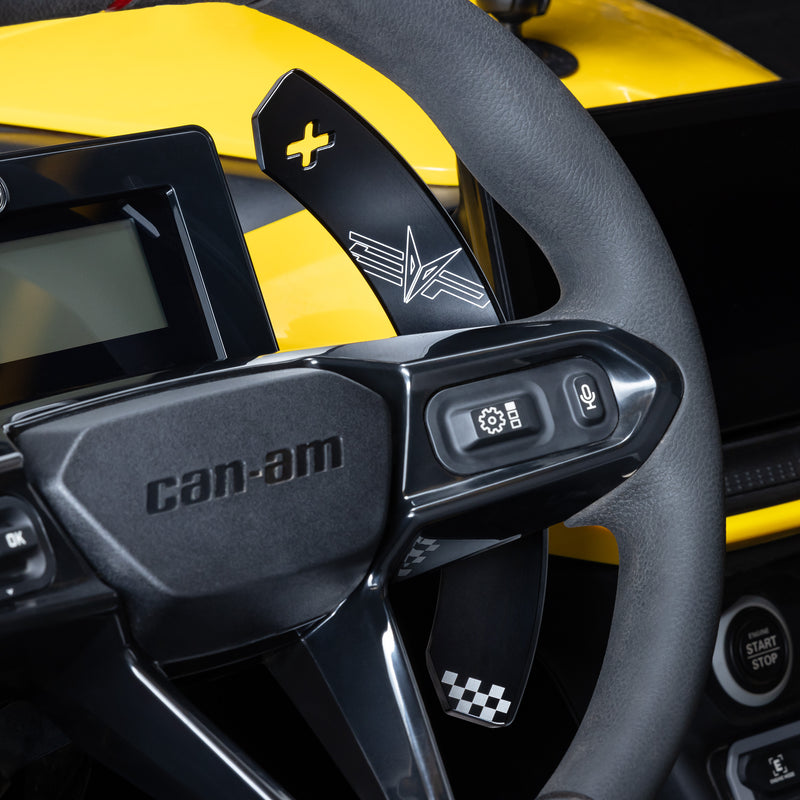 EVP Billet Paddle Shifters for Can-Am Maverick R — 3