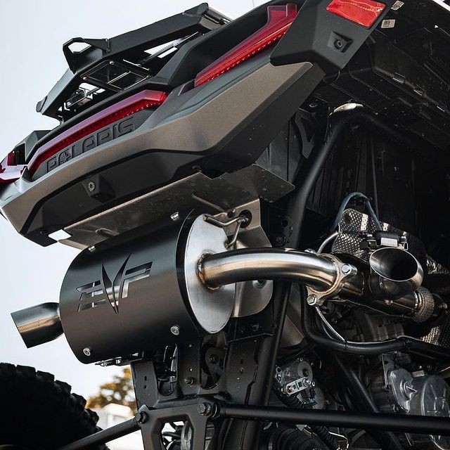 Polaris RZR Turbo R/Pro S & Pro XP Shocker Electric Cutout Exhaust — 2