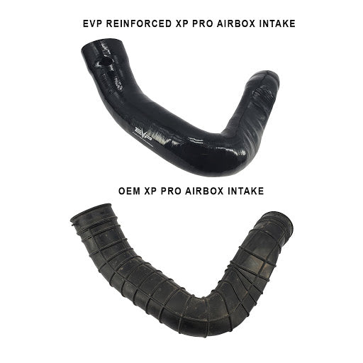 Polaris RZR Pro XP & Turbo R V-Flow Silicone Intake Tube (Bed to Airbox) — 2