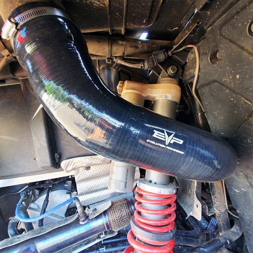 Polaris RZR Pro XP & Turbo R V-Flow Silicone Intake Tube (Bed to Airbox) — 3