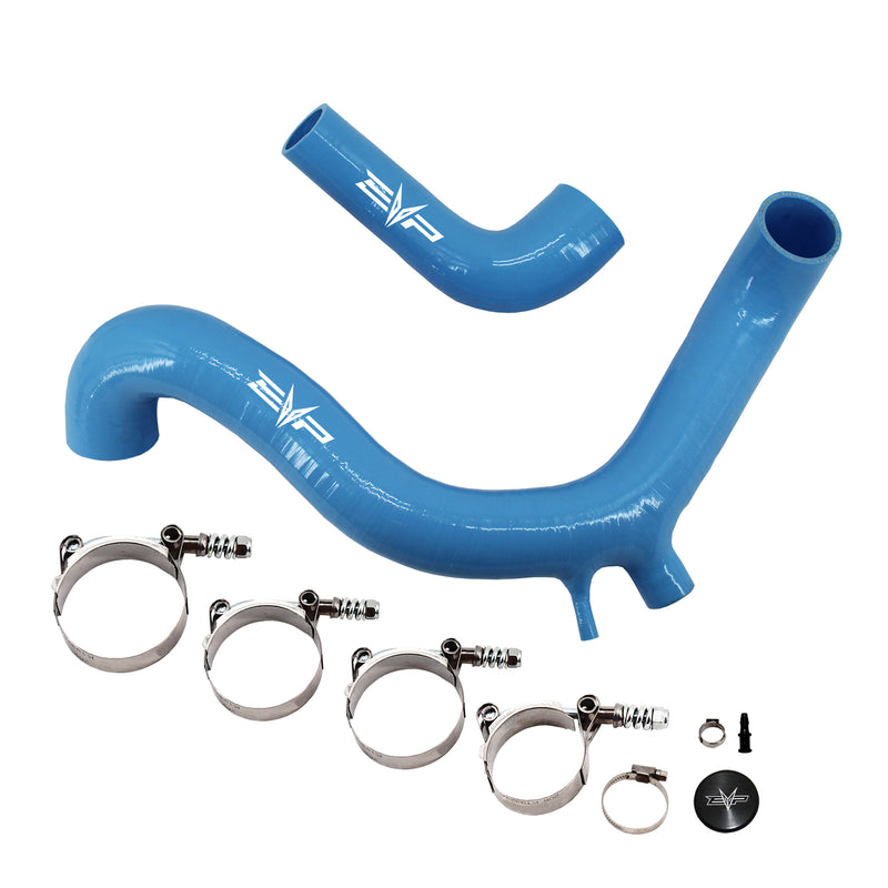 2017-2019 Can Am Maverick X3 Silicone Charge Tubes with BOV Port — 3