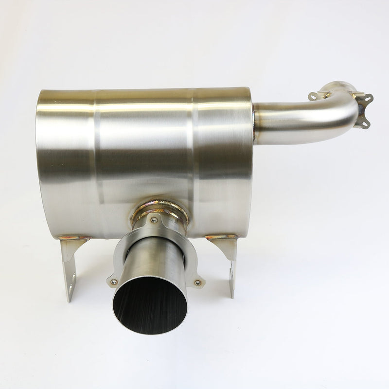 Can Am X3 Turbo Magnum Slip-On Rear Exit Exhaust with Race Bypass Option — 2