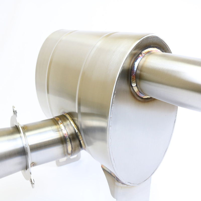 Can Am X3 Turbo Magnum Slip-On Rear Exit Exhaust with Race Bypass Option — 4