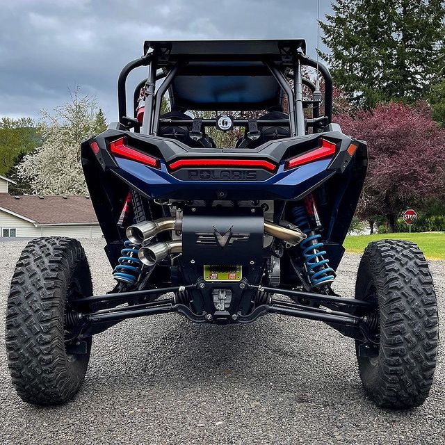 Polaris RZR XP Turbo Electric Captain's Choice Exhaust — 2