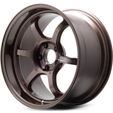 Advan R6 18x8.5 +45 5x100 Racing Copper Bronze