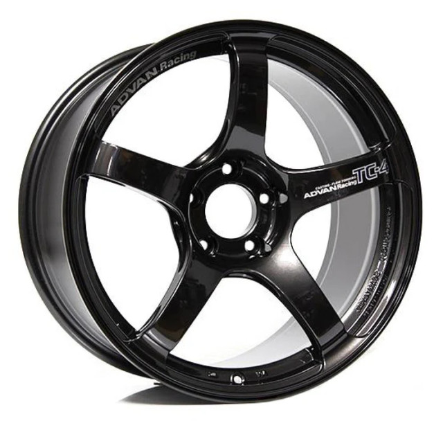 Advan TC4 18x10 +35 5x114.3 Black Gunmetalic