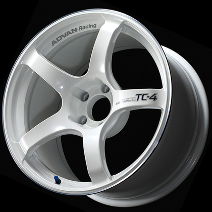 Advan TC4 18x8.5 +45 5x100 White Metallic