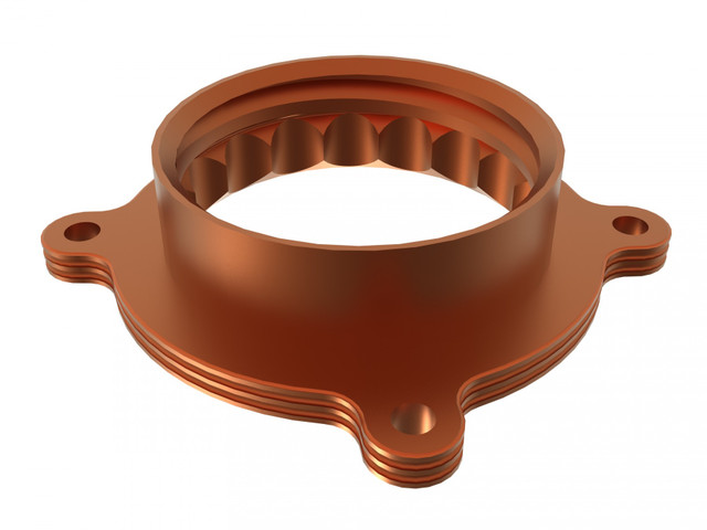 aFe Silver Bullet Throttle Body Spacer for the GR86 / BRZ 2022+ — 3