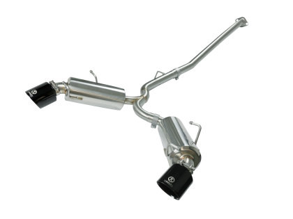 aFe Takeda 2-1/2" 304 Stainless Steel Cat-Back Exhaust System for the 86 / BRZ 2013-2020 — 2