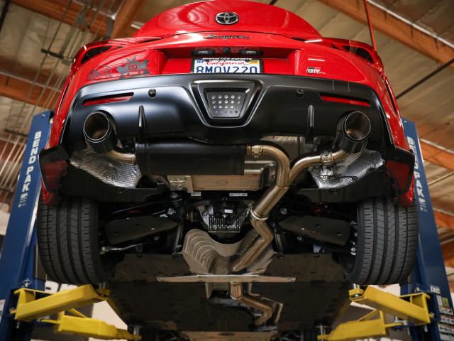 aFe Takeda 3 IN to 2-1/2 IN 304 SS Cat-Back Exhaust System for the 3.0l GR Supra 2020+